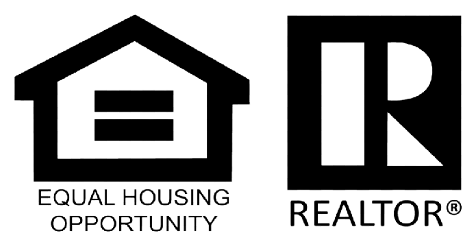A black and white image of the logo for real estate housing opportunity.